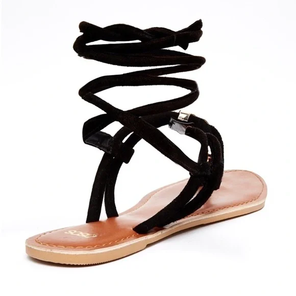 ASOS Fix It Embellished Tie Up Sandals - Picture 4 of 8